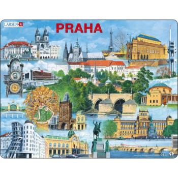 Puzzle Praha - nejzajímavěJší atrakce 66 dílků