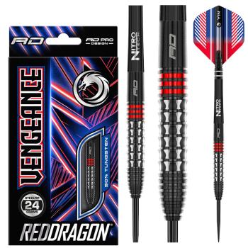 Dart szett Red Dragon VENGEANCE RED 24g 90% 