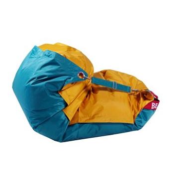 BeanBag Sedací pytel 189×140 duo golden - sea green (BB189×140-golden-seagreen)