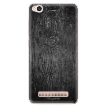 Odolné silikonové pouzdro iSaprio - Black Wood 13 - Xiaomi Redmi 4A