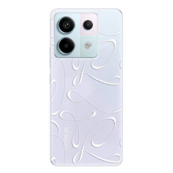 Odolné silikonové pouzdro iSaprio - Fancy - white - Xiaomi Redmi Note 13 Pro 5G / Poco X6 5G