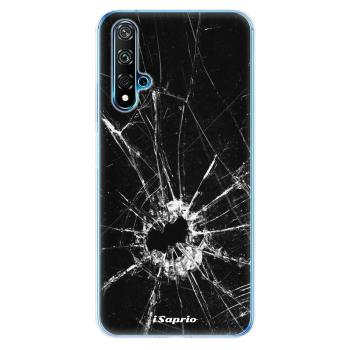 Odolné silikonové pouzdro iSaprio - Broken Glass 10 - Huawei Nova 5T