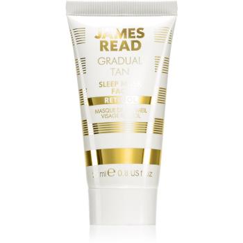 James Read Gradual Tan Sleep Mask samoopalovací noční maska na obličej s retinolem 25 ml