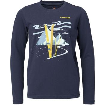 Head SION Hosszú ujjú gyerekpóló, sötétkék, méret 152-158