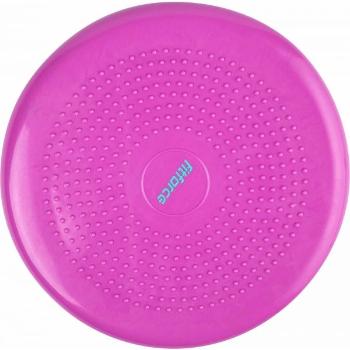 Fitforce BALANCE CUSHION Masážní balanční podložka, růžová, velikost