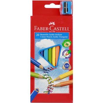 FABER-CASTELL Jumbo, 20 barev (8991761345023)