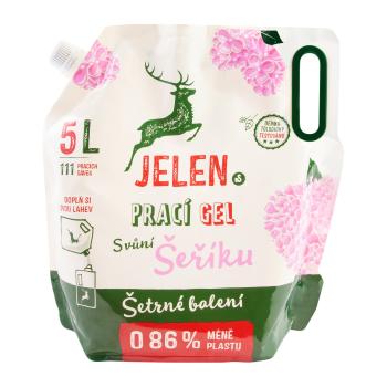 Jelen Prací gel s vůní šeříku refill 5000 ml