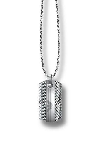 Emporio Armani Pánský náhrdelník z oceli Eagle Logo EGS3149040