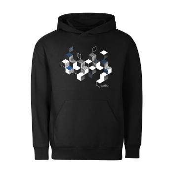 Bontis Mikina CUBES - Černá | S