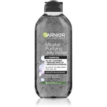 Garnier Skin Naturals Pure Charcoal gelová micelálrní voda s aktivním uhlím 400 ml