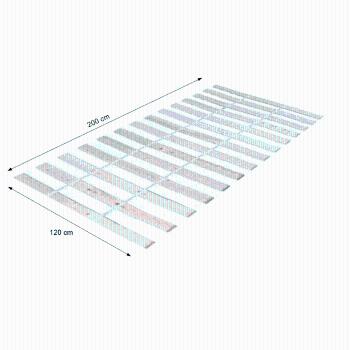 Rolovaný laťkový rošt PLAZA Tempo Kondela 120x200 cm