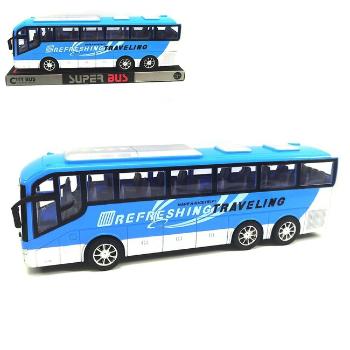 Autobus Superbus na setrvačník 34 cm - červená