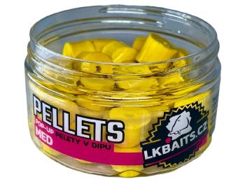 LK Baits Pop-up Pelety v dipu Med 40g - 12mm