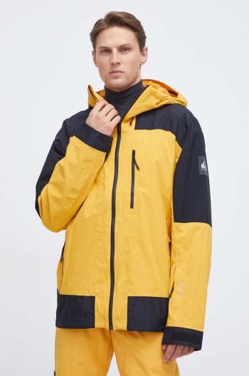 Bunda Quiksilver Ultralight GORE-TEX žltá farba