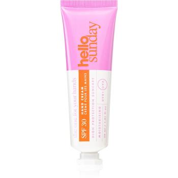 hello sunday the one for your hands ochranný krém na ruce SPF 30 30 ml