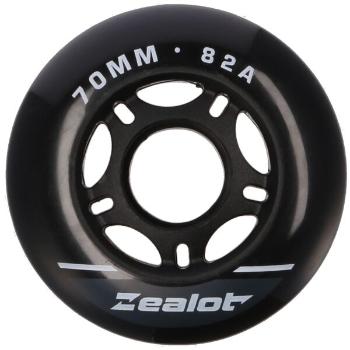 Zealot INLINE WHEELS 4 PACK 70-82A Sada in-line koleček, černá, velikost