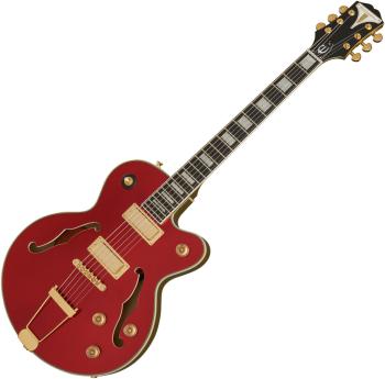 Epiphone Uptown Kat ES Ruby Red Metallic Semiakustická kytara