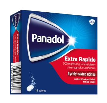 Panadol Extra Rapide 12 šumivých tablet