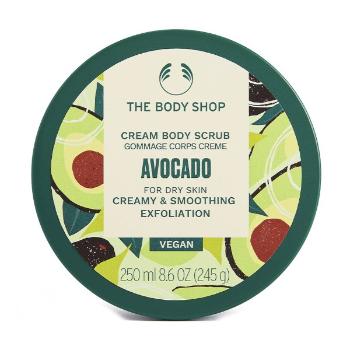 The Body Shop Vyhlazující tělový peeling pro suchou pokožku Avocado (Body Scrub) 240 ml