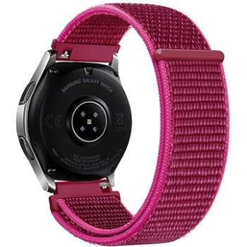 Eternico Airy Universal Quick Release 22mm Beet Red and Pink edge    (AET-UN22AY-BeReP)