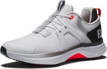 Footjoy Hyperflex White/Black/Red 41 Pánské golfové boty