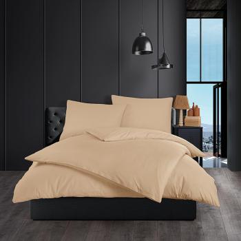 Bavlnené obliečky Color béžová, 140 x 200 cm, 70 x 90 cm