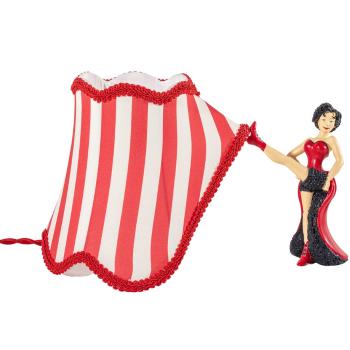 Stolní lampa CIRCUS ABATJOUR WOMAN 26 cm, vícebarevná, pryskyřice, Seletti