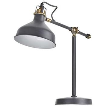 EMOS STOLNÍ LAMPA HARRY TMAVĚ ŠEDÁ (1538171000)