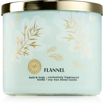 Bath & Body Works Flannel vonná sviečka 411 g