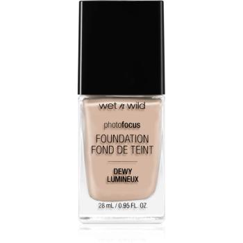 Wet n Wild Photo Focus lehký hydratační make-up pro rozjasnění pleti odstín Soft Ivory 28 ml