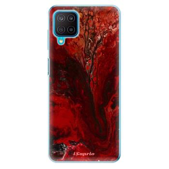 Odolné silikonové pouzdro iSaprio - RedMarble 17 - Samsung Galaxy M12