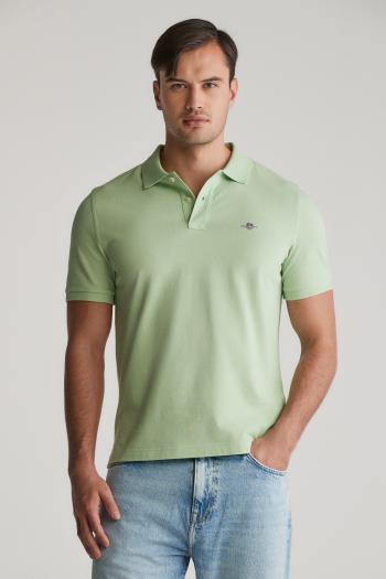 POLOKOŠILE GANT REG SHIELD SS PIQUE POLO APPLE GREEN