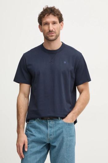 Bavlněné tričko G-Star Raw tmavomodrá barva, D24449-336