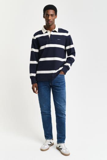 DŽÍNY GANT EXTRA SLIM ACTIVE RECOVER JEANS MID BLUE