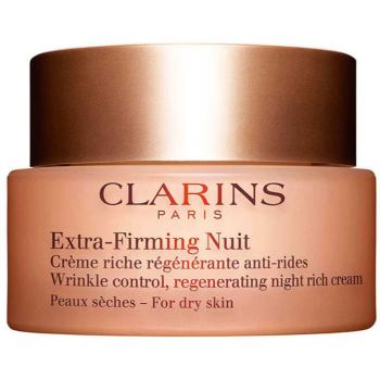 Clarins Extra-Firming Night noční zpevňující a protivráskový krém pro suchou pleť 50 ml