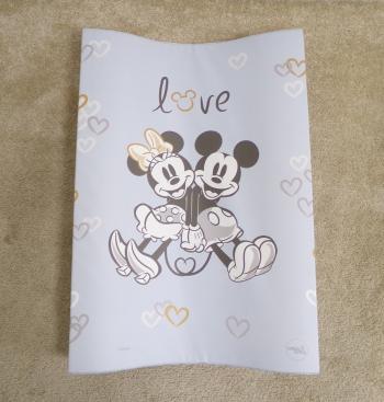 CEBA Podložka přebalovací měkká COSY (50x70) Disney Minnie & Mickey Blue