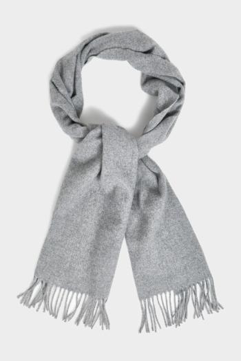 ŠÁLA GANT UNISEX. WOOL SCARF GREY MELANGE