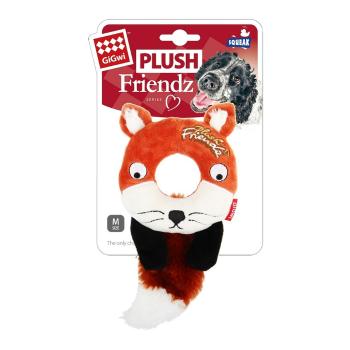 GiGwi Squeaky jucărie pentru câini Plush Friendzvulpe, 22 x 11 x 2,5 cm