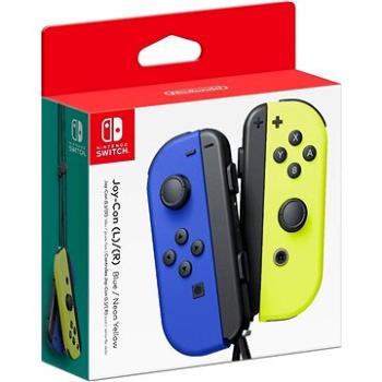 Nintendo Switch Joy-Con ovladače Blue/Neon Yellow (045496431303)