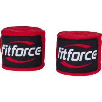 Fitforce WRAPS-S-450 Bandáž, červená, velikost