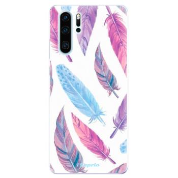 Odolné silikonové pouzdro iSaprio - Feather Pattern 10 - Huawei P30 Pro