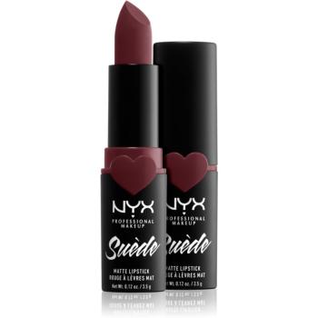 NYX Professional Makeup Suede Matte  Lipstick matná rtěnka odstín 06 Lalaland 3.5 g