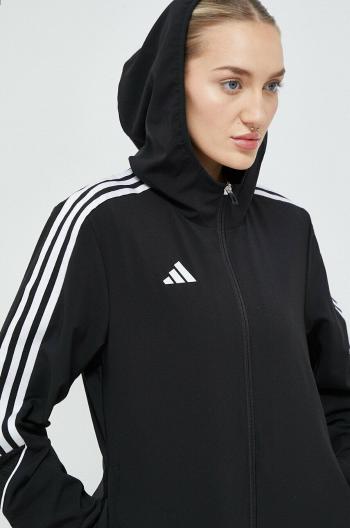 Tréninková bunda adidas Performance Tiro 23 černá barva, přechodná, IA1633