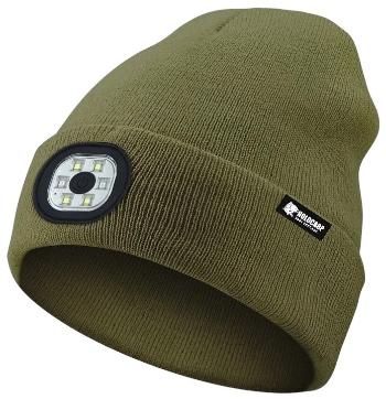 Holdcarp čepice led light beanie green