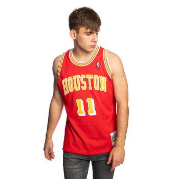 Mitchell & Ness Houston Rockets #11 Yao Ming university red Swingman Jersey - 2XL