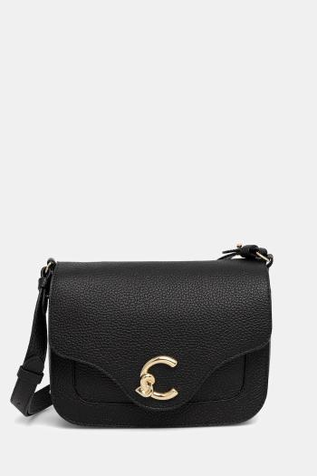 Coccinelle bőr táska bézs, E1 SSL 15 01 01