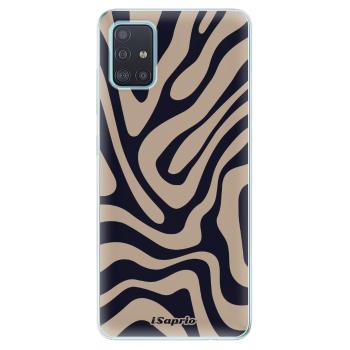 Odolné silikonové pouzdro iSaprio - Zebra Black - Samsung Galaxy A51