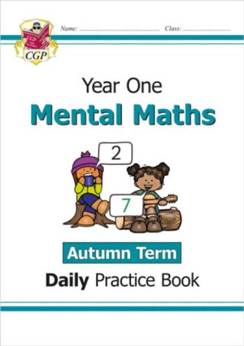 KS1 Mental Maths Year 1 Daily Practice Book: Autumn Term - CGP Books