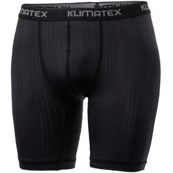 Klimatex BAX LONG Pánské funkční boxerky, černá, velikost