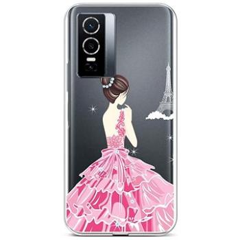 TopQ Kryt Vivo Y76 5G silikon Pink Princess 72470 (Sun-72470)